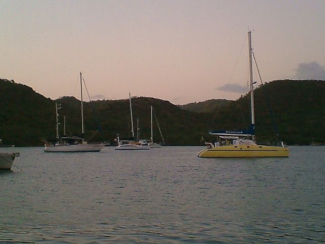 Ancoragem Hog Island Grenada