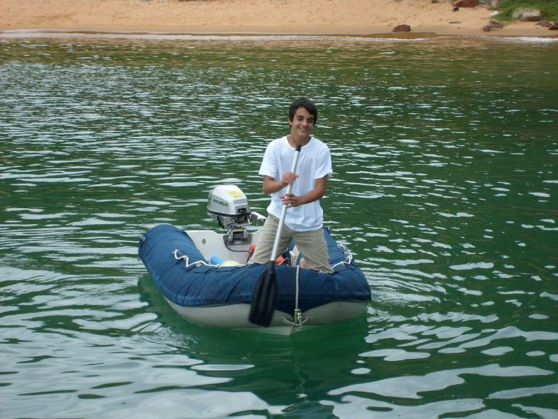 Fellipe indo visitar os amigos