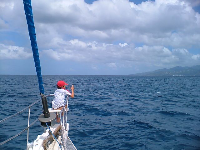 Nicollas curtindo o Mar