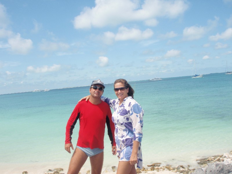 Marcia e Rodrigo Los Roques