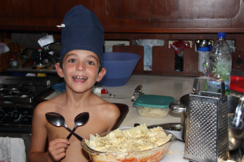 Aula de culinaria - Chef Nick