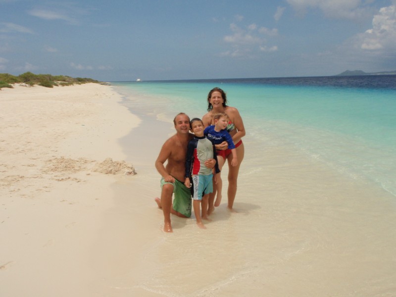 Familia em Bonaire