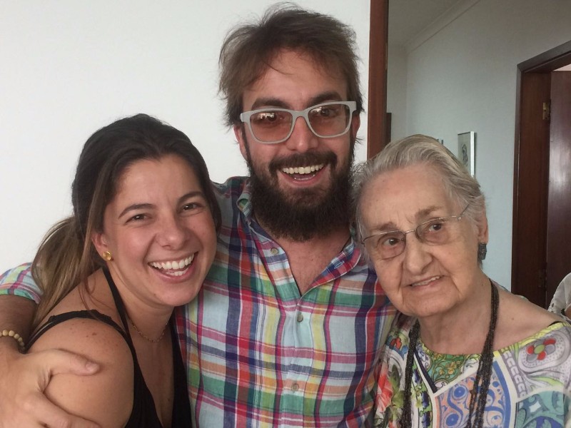 Vovó Clélia,  Gui e Dri 2017